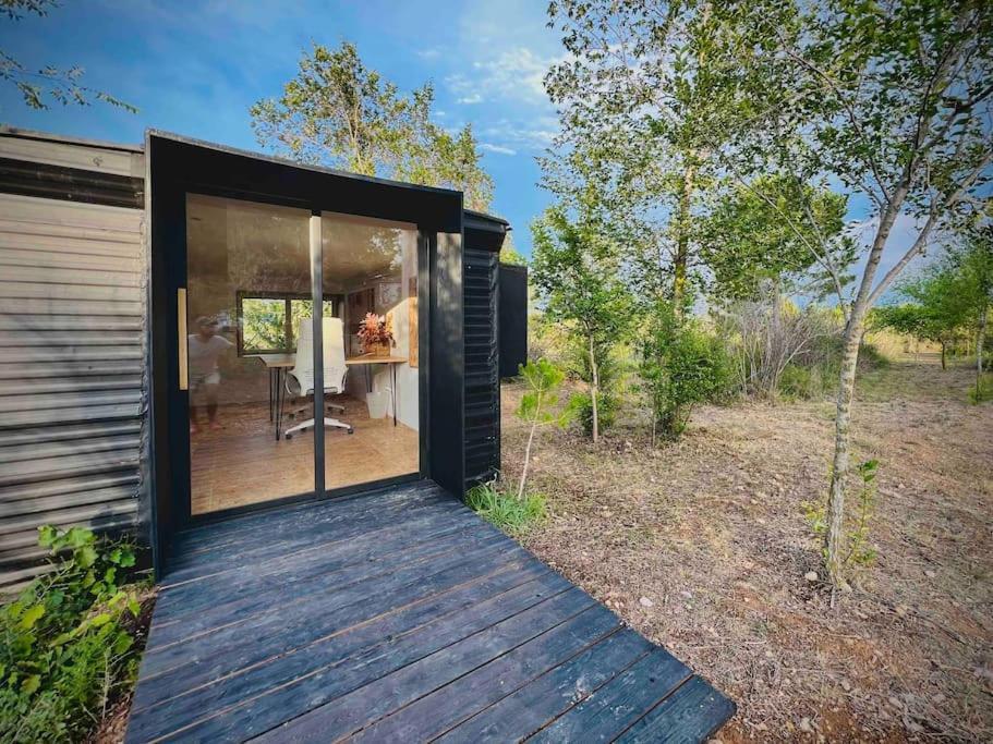 Eco Tiny Home & Office For Digital Nomads Vallmoll Eksteriør billede