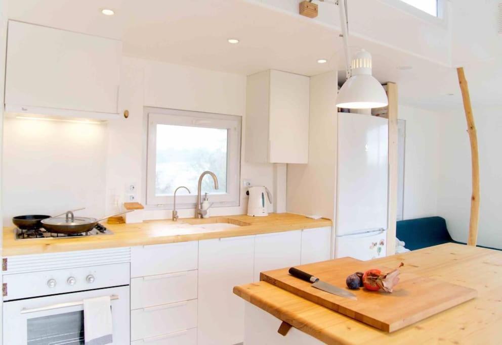 Eco Tiny Home & Office For Digital Nomads Vallmoll Eksteriør billede