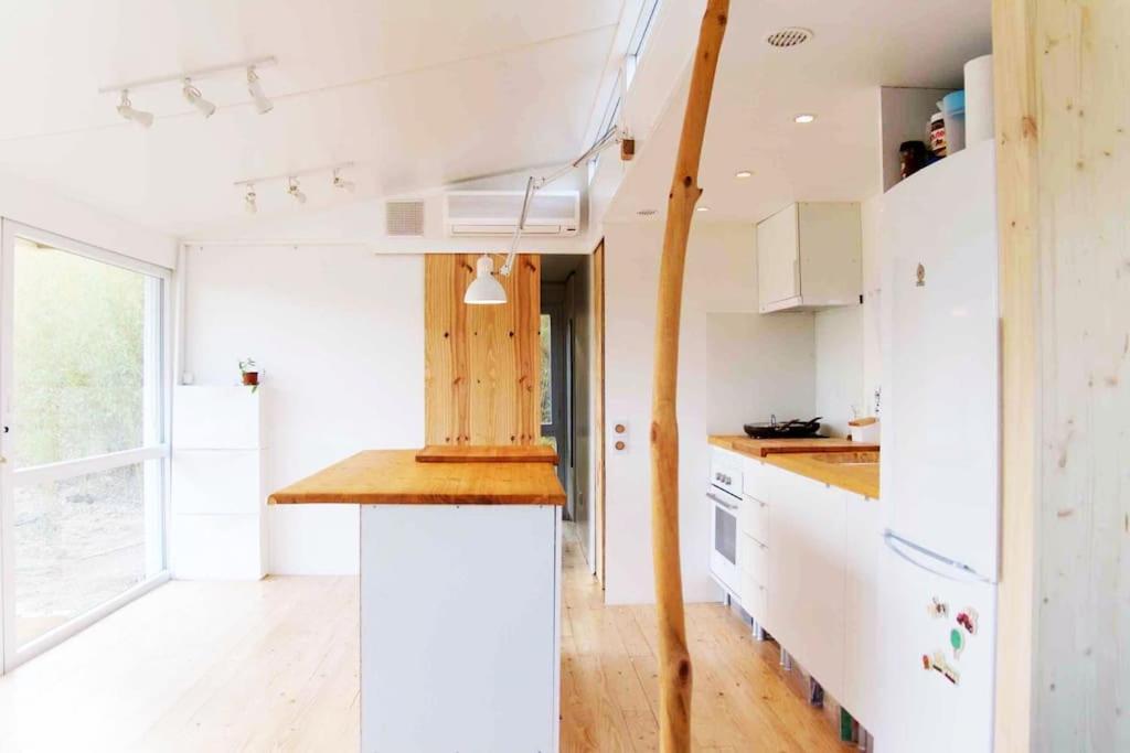 Eco Tiny Home & Office For Digital Nomads Vallmoll Eksteriør billede