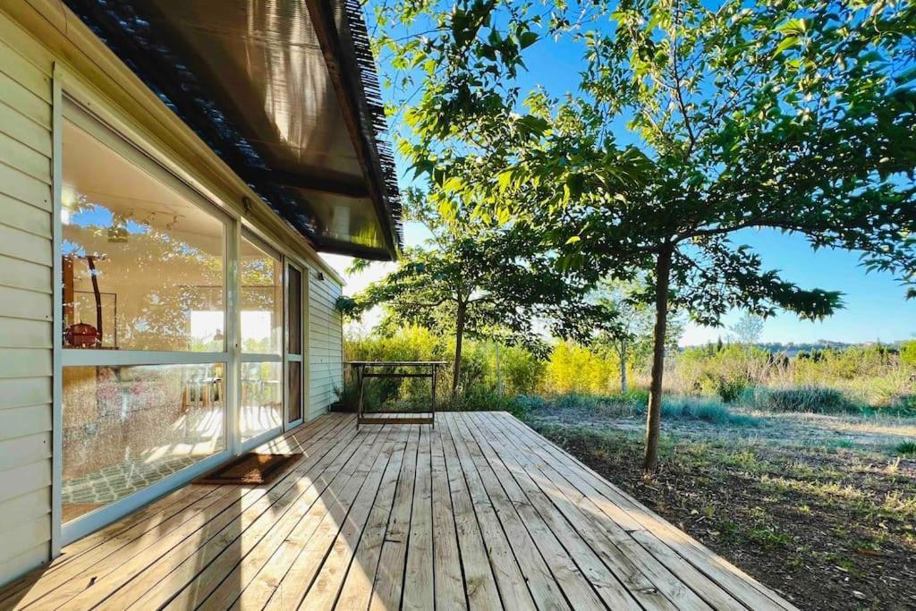 Eco Tiny Home & Office For Digital Nomads Vallmoll Eksteriør billede